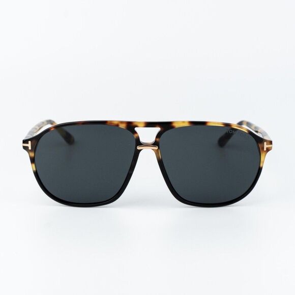 Tom Ford BRUCE Women Sunglasses Havana Smoke Pilot FT1026/S 05A NEW AUTHENTIC main image 10
